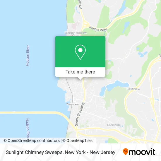 Sunlight Chimney Sweeps map