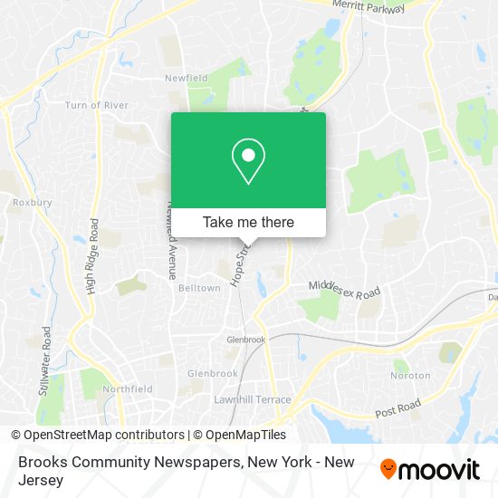 Mapa de Brooks Community Newspapers