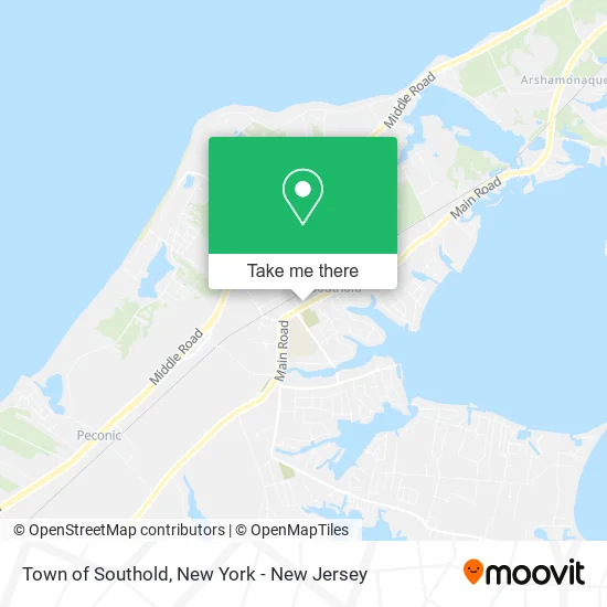 Town of Southold map