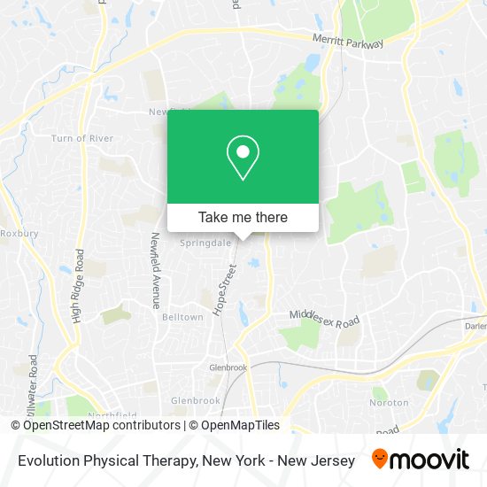 Evolution Physical Therapy map