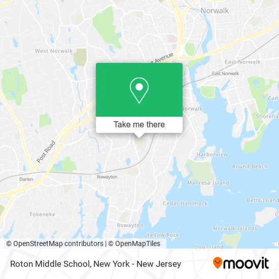 Roton Middle School map