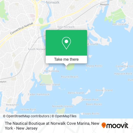 ¿Cómo llegar a The Nautical Boutique at Norwalk Cove Marina en Norwalk ...