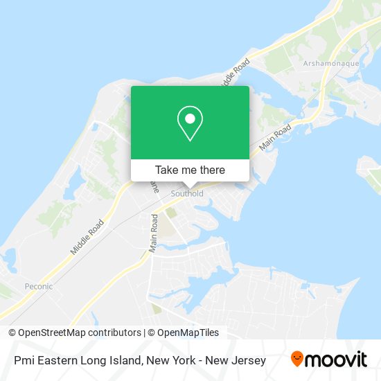 Mapa de Pmi Eastern Long Island