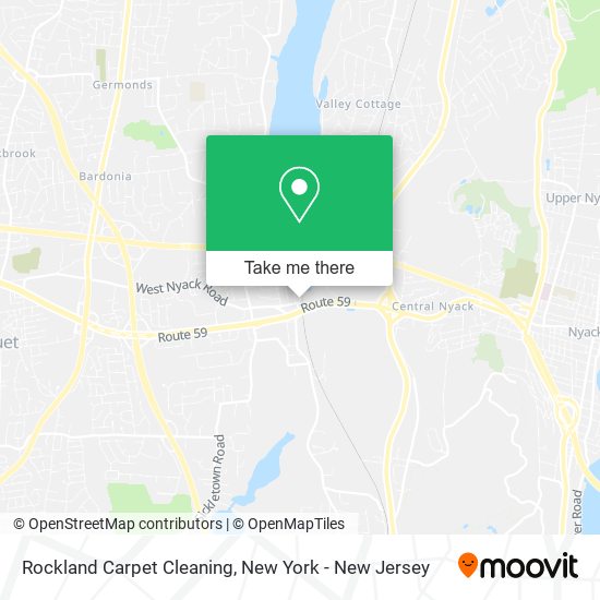 Rockland Carpet Cleaning map