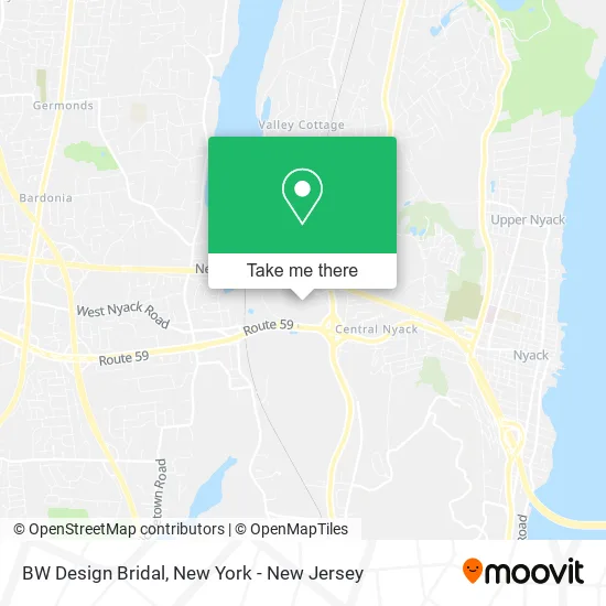 BW Design Bridal map
