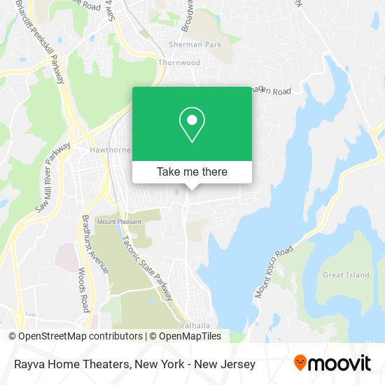Rayva Home Theaters map