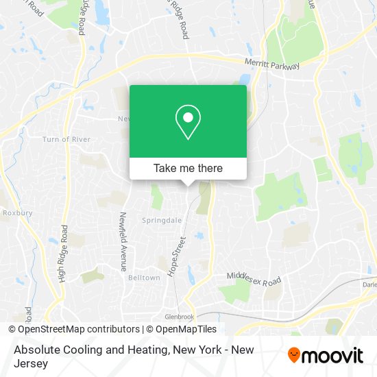 Mapa de Absolute Cooling and Heating