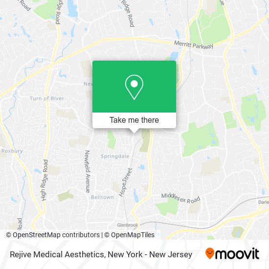 Rejive Medical Aesthetics map