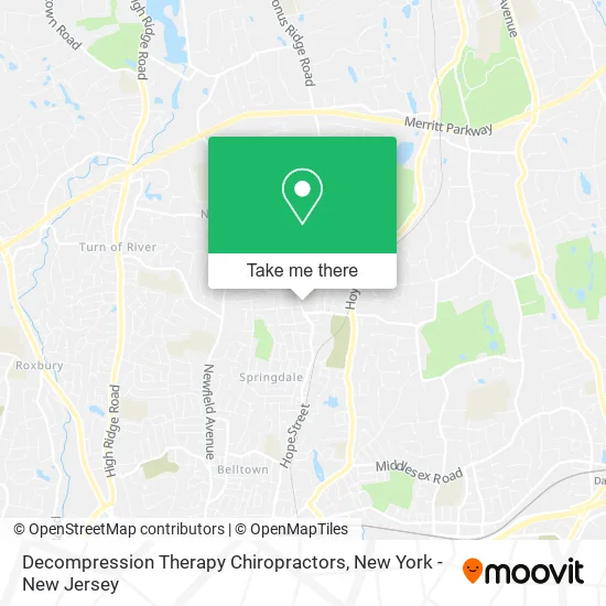 Decompression Therapy Chiropractors map