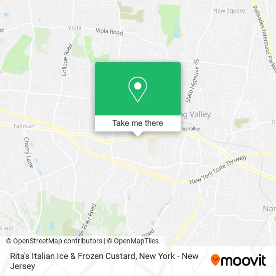 Rita's Italian Ice & Frozen Custard map