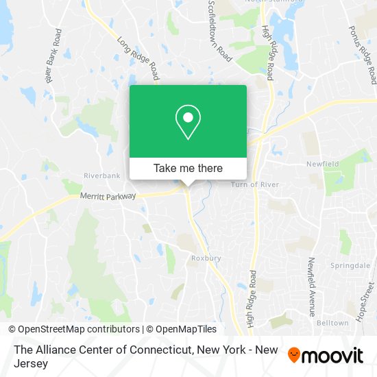 Mapa de The Alliance Center of Connecticut