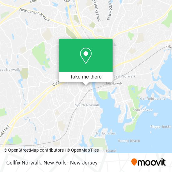 Cellfix Norwalk map