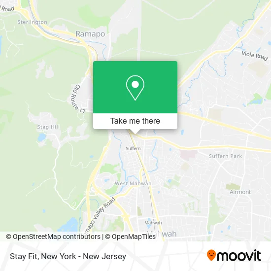 Mapa de Stay Fit