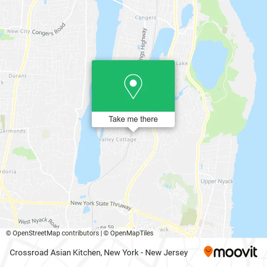 Crossroad Asian Kitchen map