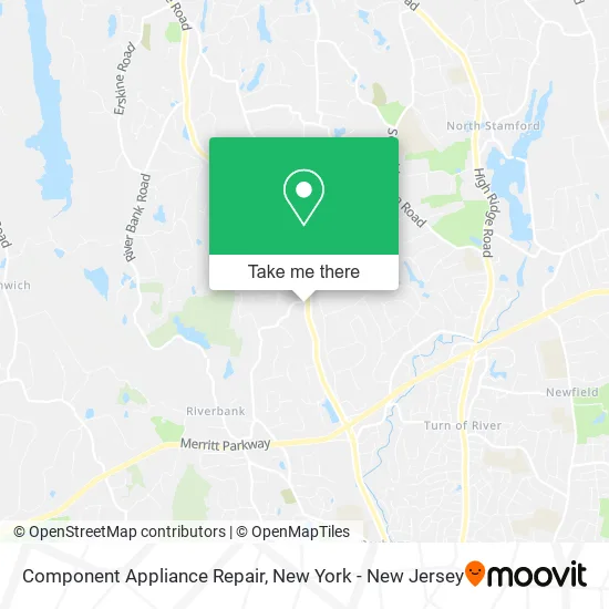 Component Appliance Repair map