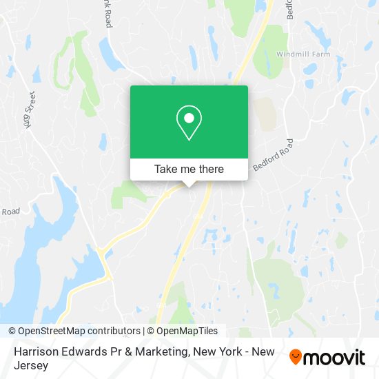 Harrison Edwards Pr & Marketing map