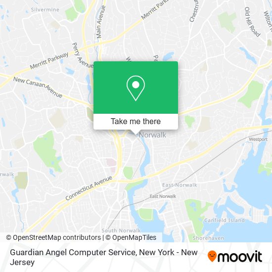 Guardian Angel Computer Service map
