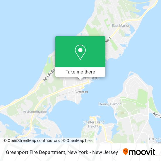 Greenport Fire Department map