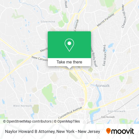 Naylor Howard B Attorney map