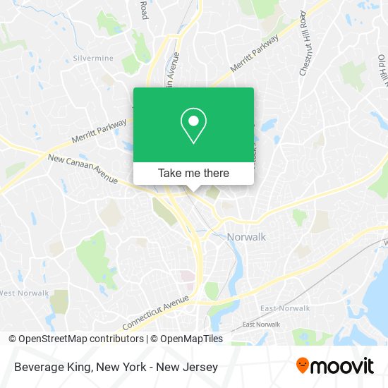 Beverage King map