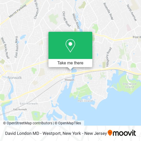 David London MD - Westport map
