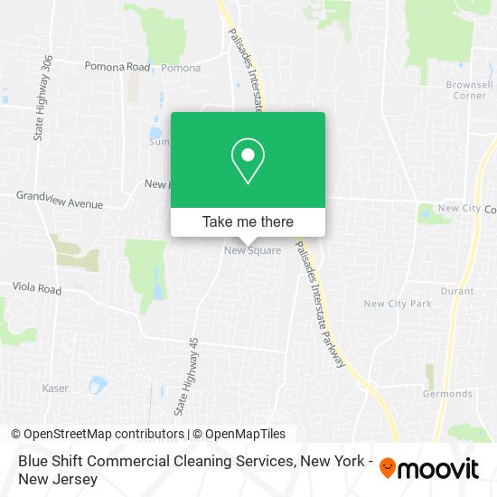 Blue Shift Commercial Cleaning Services map