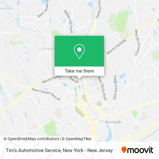 Tim's Automotive Service map