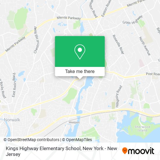 Kings Highway Elementary School map