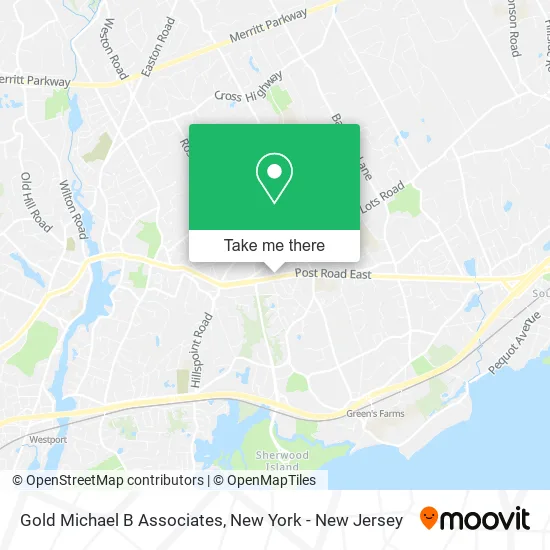 Gold Michael B Associates map