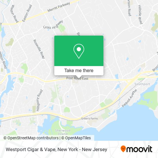 Westport Cigar & Vape map