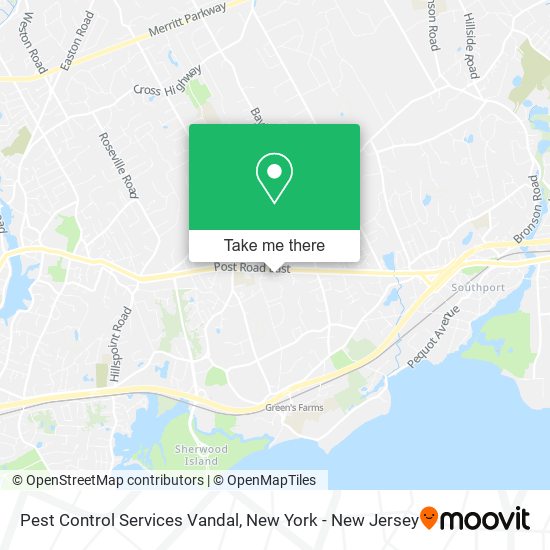 Pest Control Services Vandal map