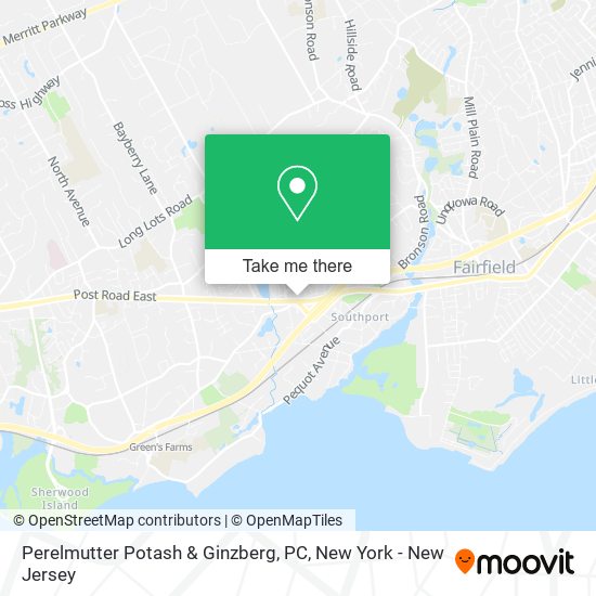 Mapa de Perelmutter Potash & Ginzberg, PC