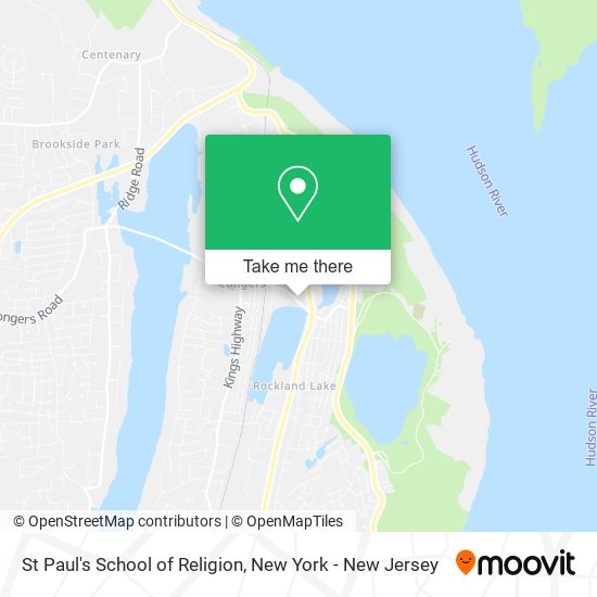 St Paul's School of Religion map