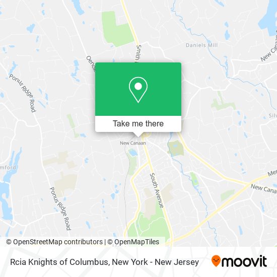 Rcia Knights of Columbus map