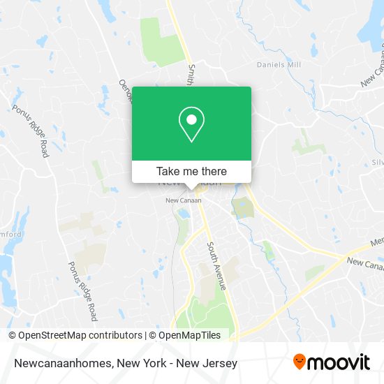 Newcanaanhomes map