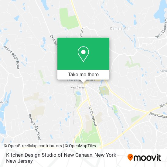 Kitchen Design Studio of New Canaan map