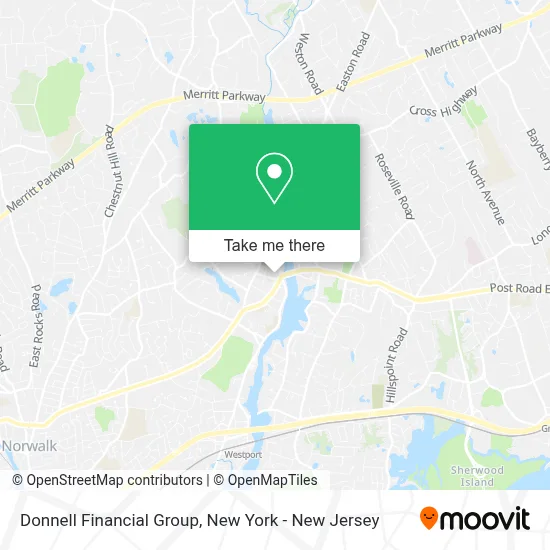 Donnell Financial Group map