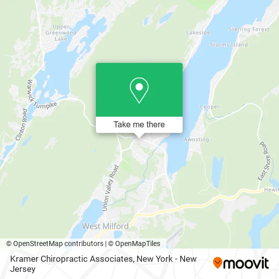 Kramer Chiropractic Associates map