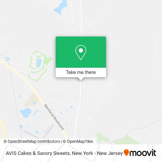 AVIS Cakes & Savory Sweets map