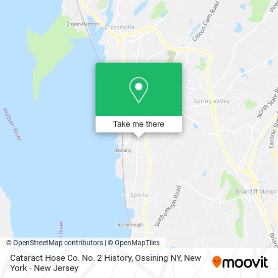 Mapa de Cataract Hose Co. No. 2 History, Ossining NY