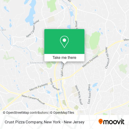 Crust Pizza Company map