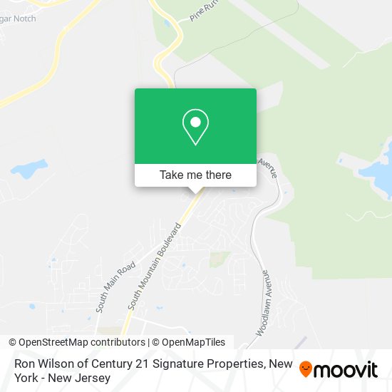 Ron Wilson of Century 21 Signature Properties map