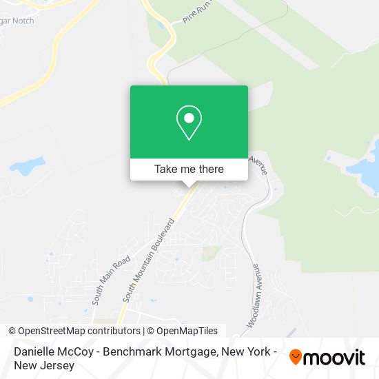 Danielle McCoy - Benchmark Mortgage map
