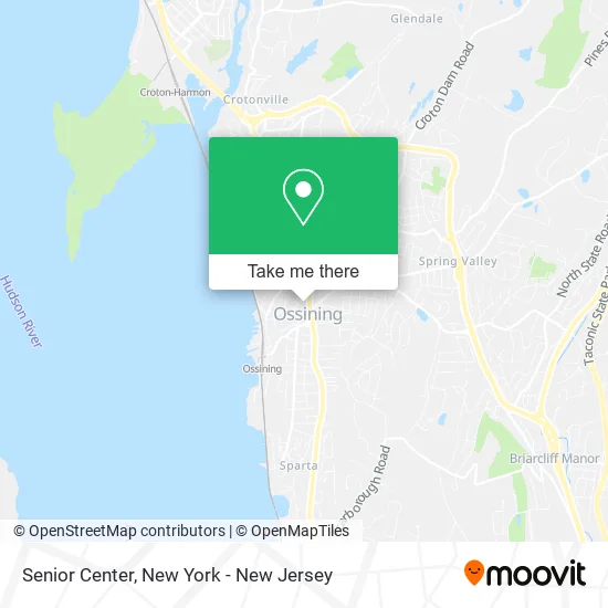 Senior Center map