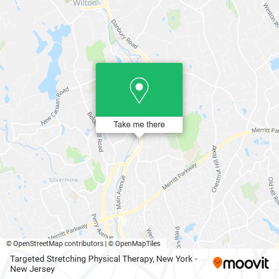 Targeted Stretching Physical Therapy map