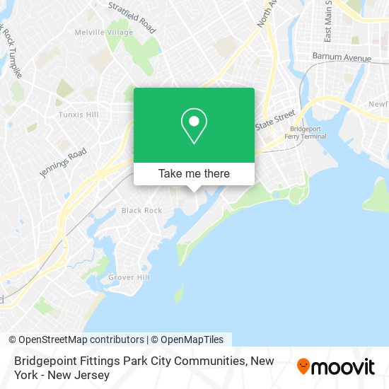Mapa de Bridgepoint Fittings Park City Communities
