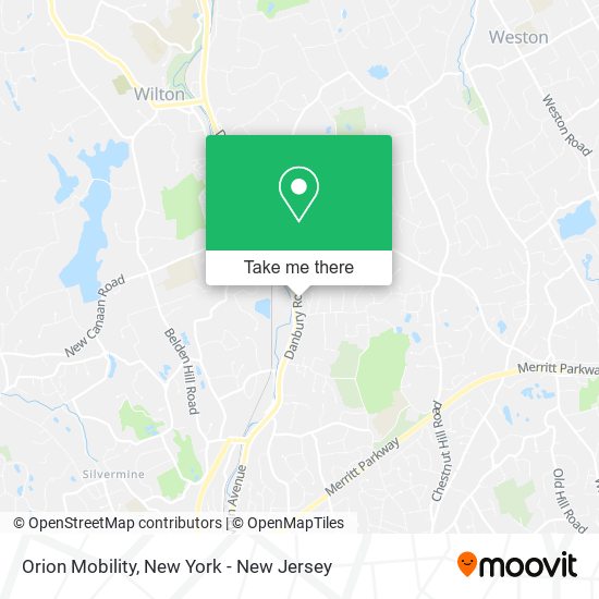 Orion Mobility map