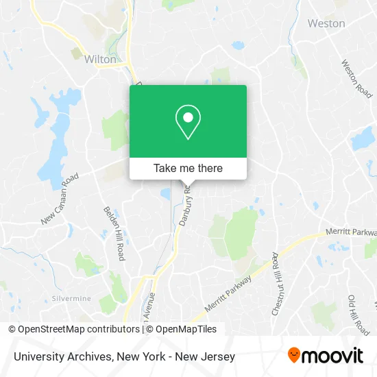 University Archives map