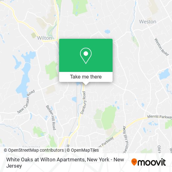 Mapa de White Oaks at Wilton Apartments