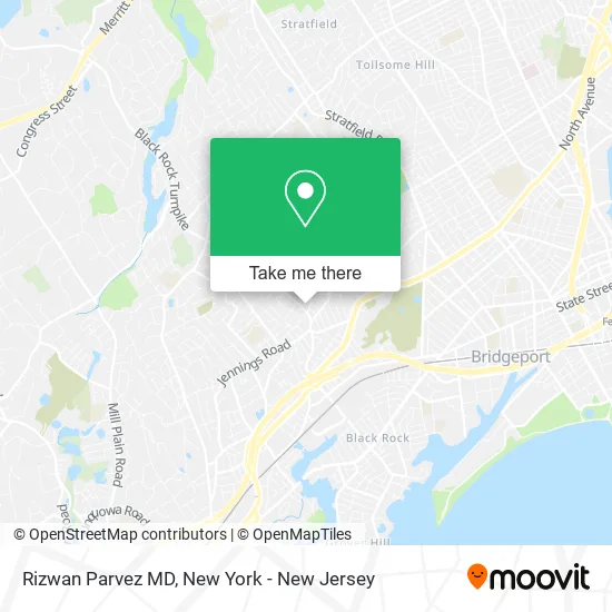 Rizwan Parvez MD map